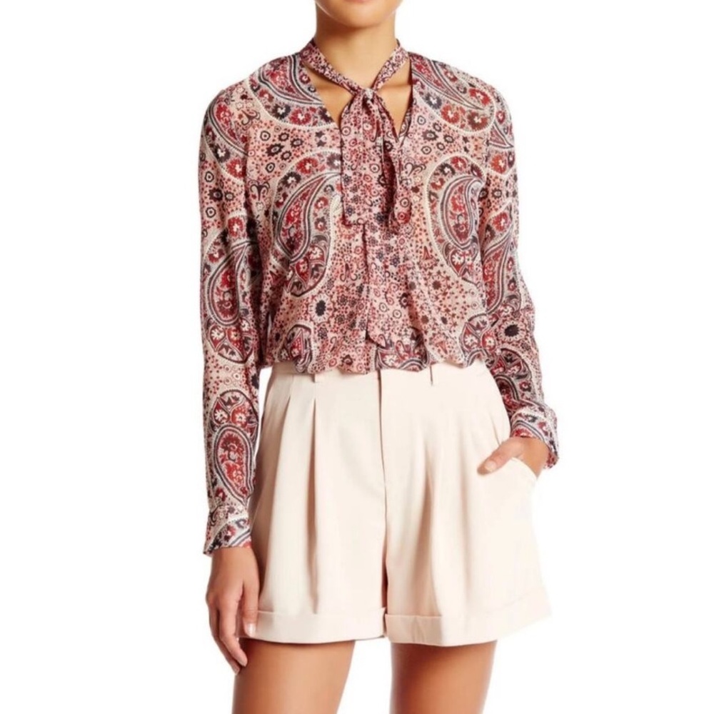 Alice + Olivia Paisley Print Women’s Blouse